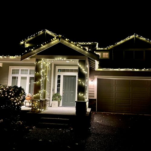 Great experience having out Christmas lights put u