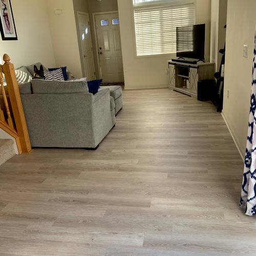 Love my new flooring! Marquez flooring did a great