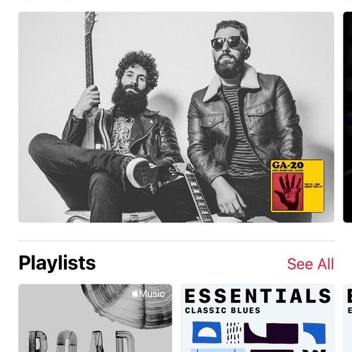 I’ve been a featured artist on Apple Music 