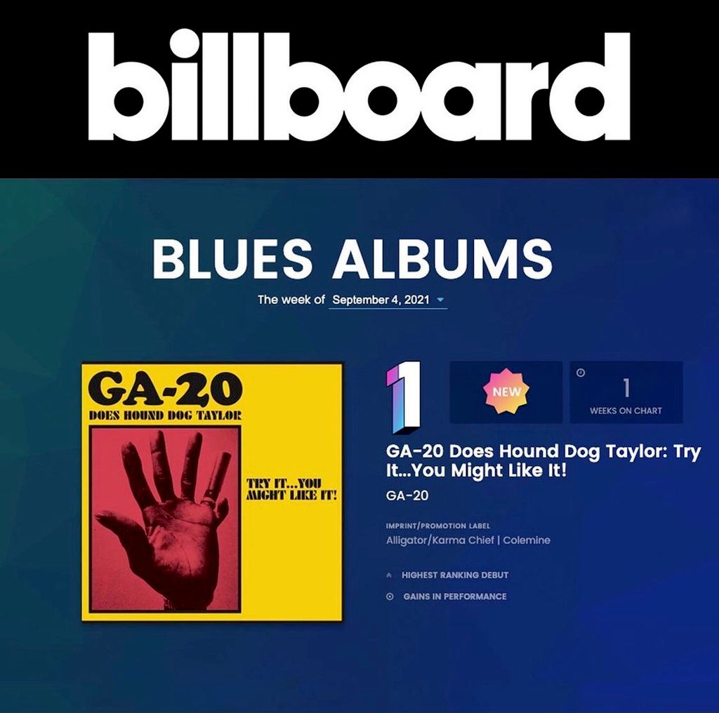 3rd album to chart on Billboard!