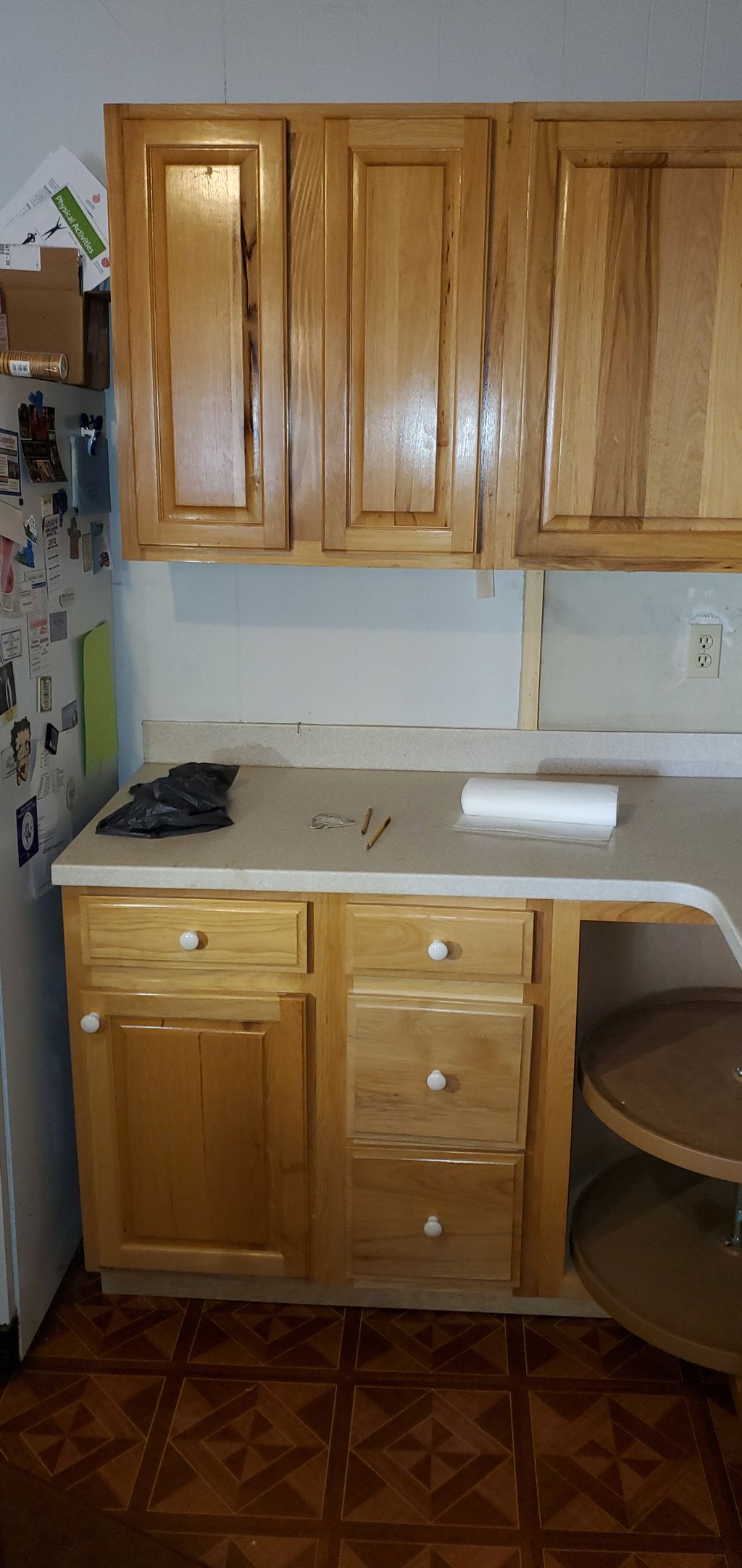 Cabinet Installation for charity (1/2)