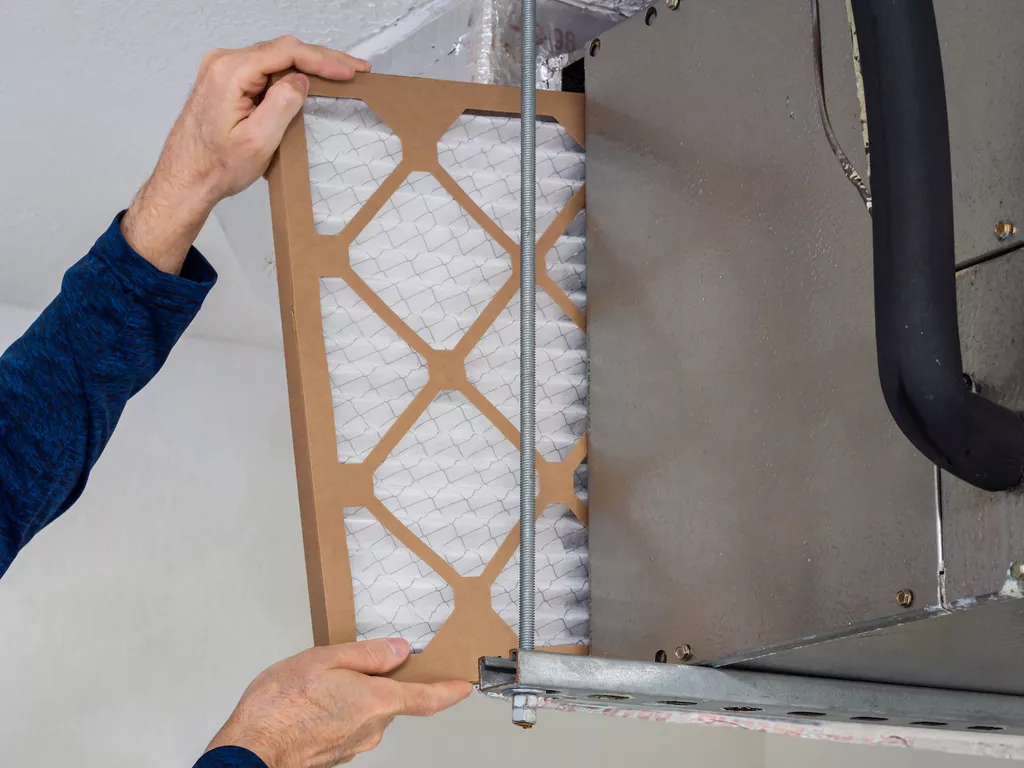 replacing HVAC filters