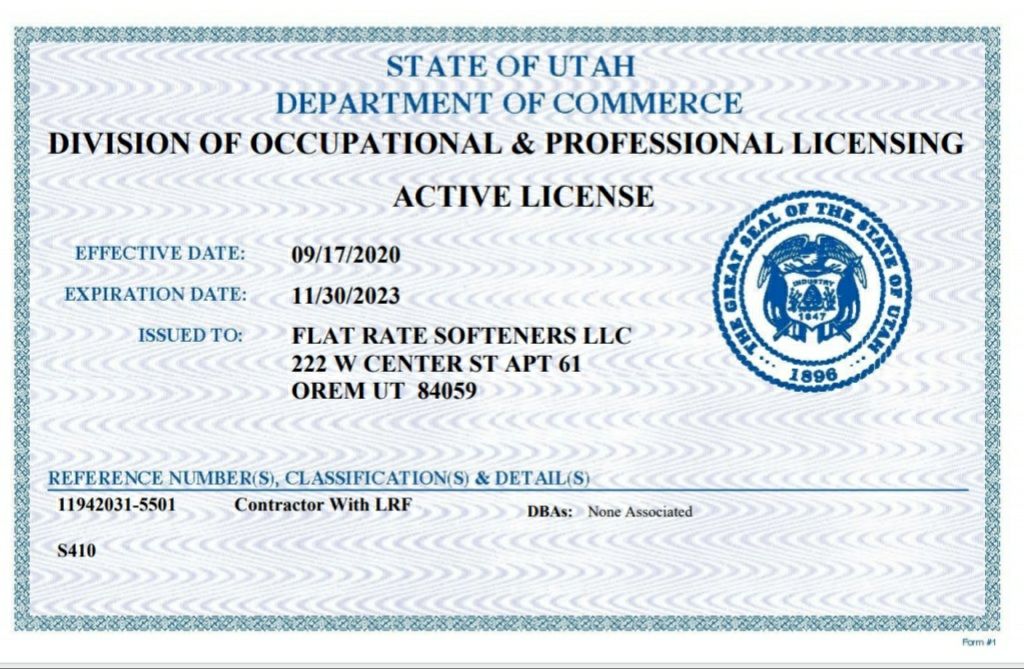 Valid license 