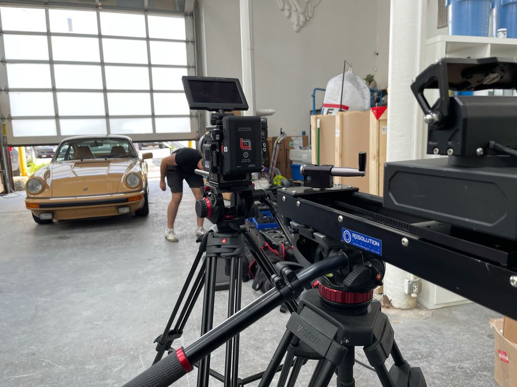 Video shoot for Cleveland Cavaliers at Daniel Arsh
