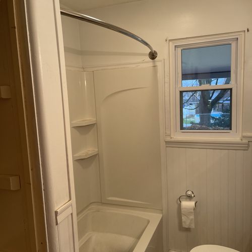 Shower and Bathtub Installation or Replacement