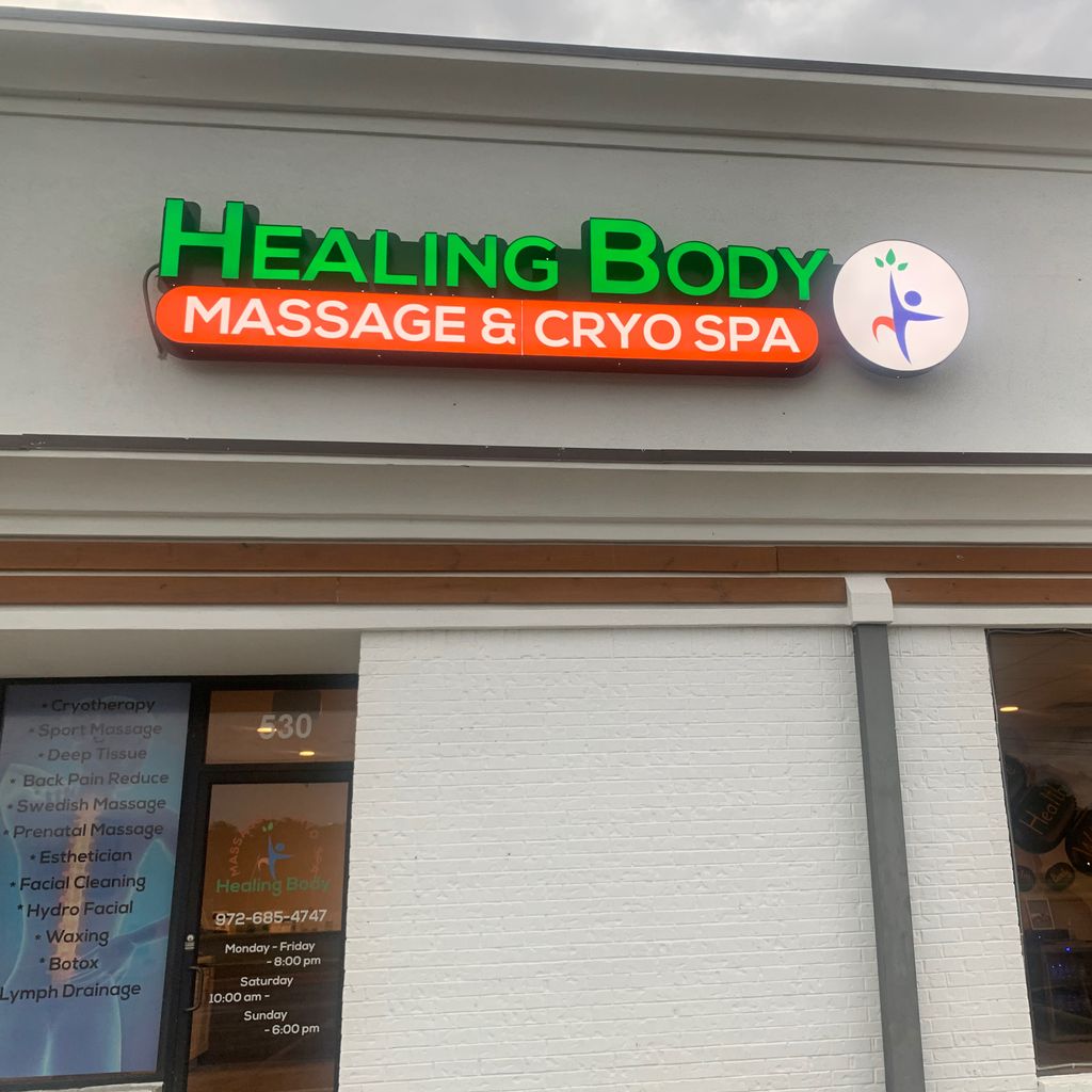 Healing  Body Massage and Cryo Spa