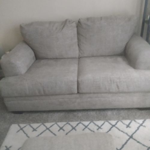 Loveseat: Bought used, cleaned and ready for use.