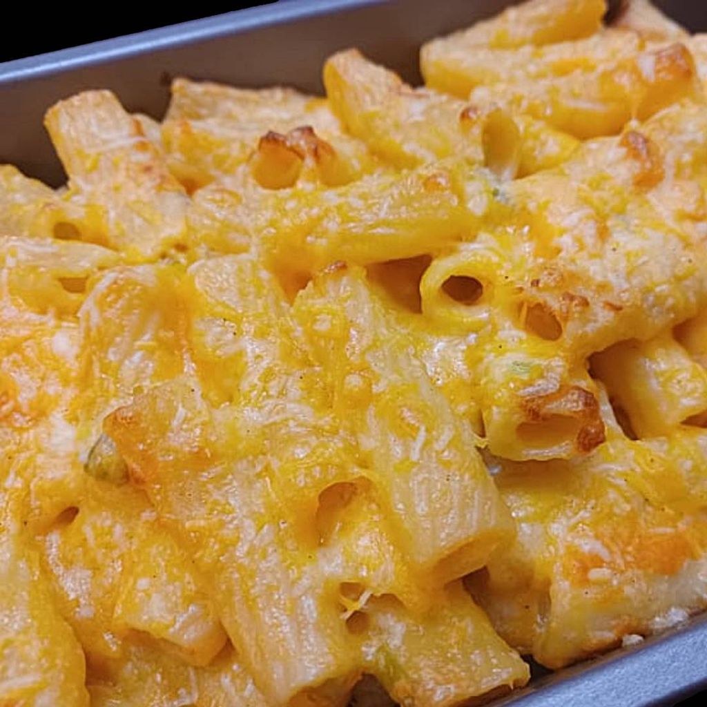 4 Cheeses Baked Rigatoni