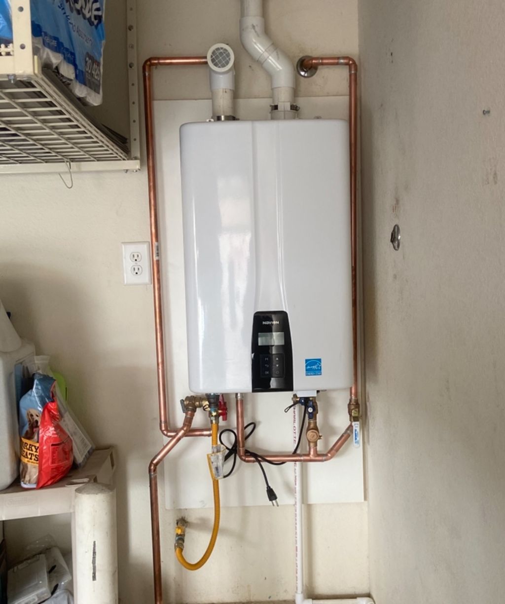 We love our new tankless water heater!