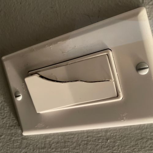 Had a few broken light switches and wanted new usb