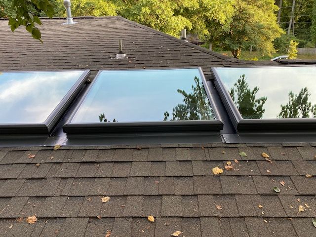 After VELUX FCM Skylights
