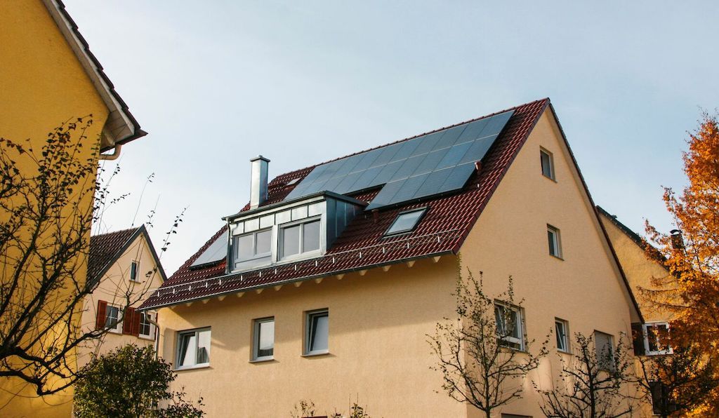 solar panel roof