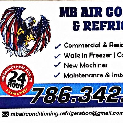 Avatar for MB AIR CONDITIONING & REFRIGERATION