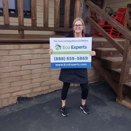 Penny M. - Ione, Ca received her home energy makeover from Eco Experts!
