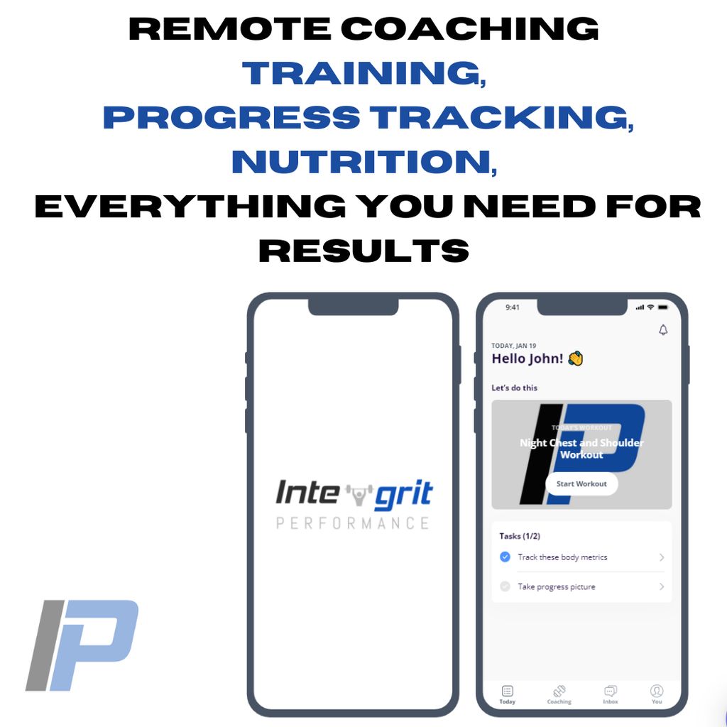 Training & Nutrition app