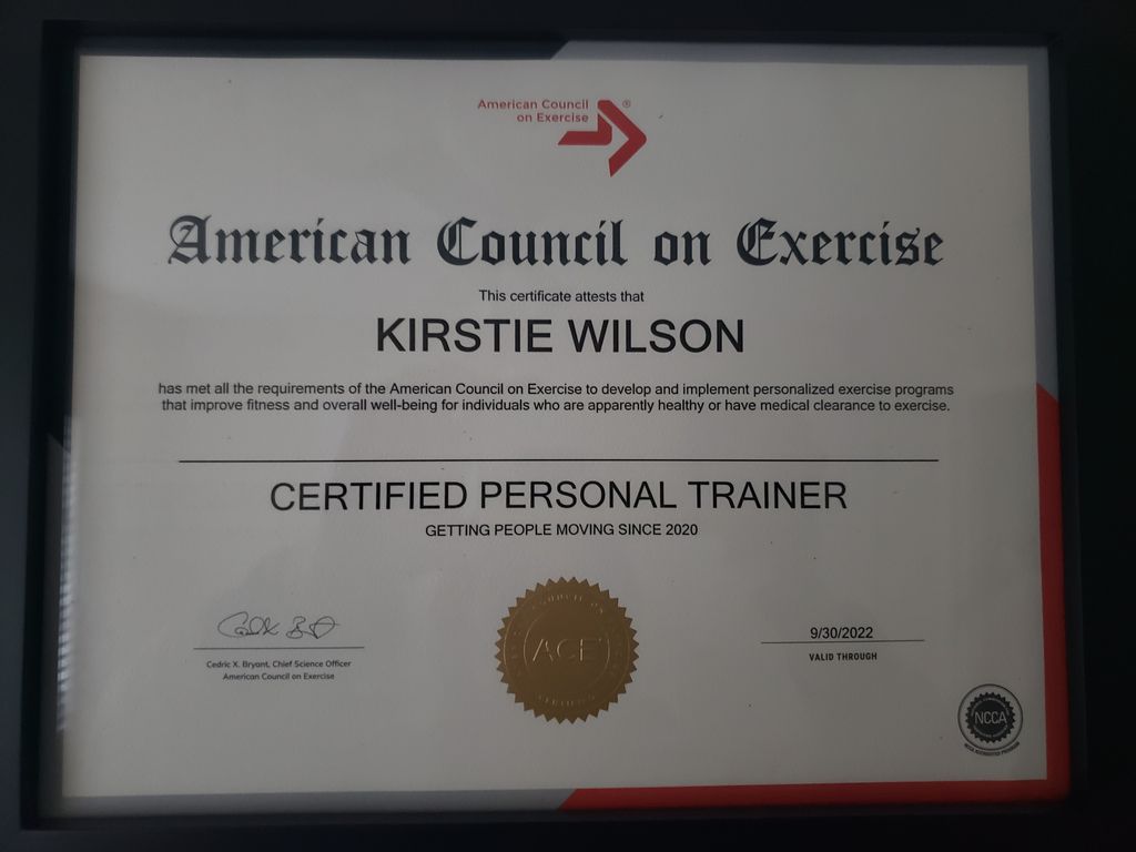 Certified Personal Trainer