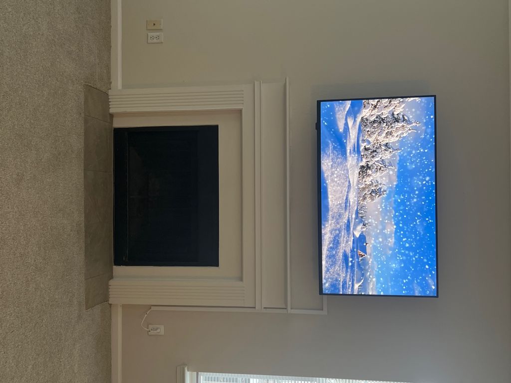 Dan did a great job installing my TV above the fir