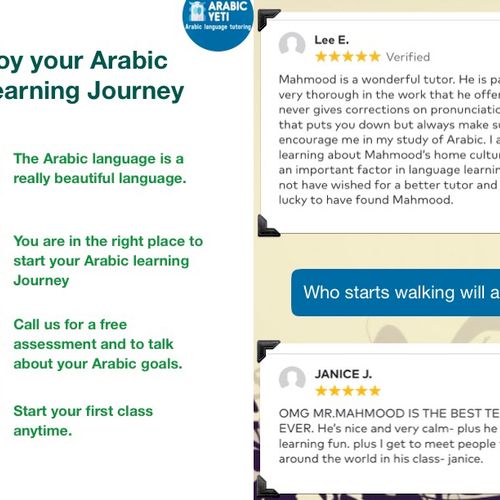 arabic lessons near me