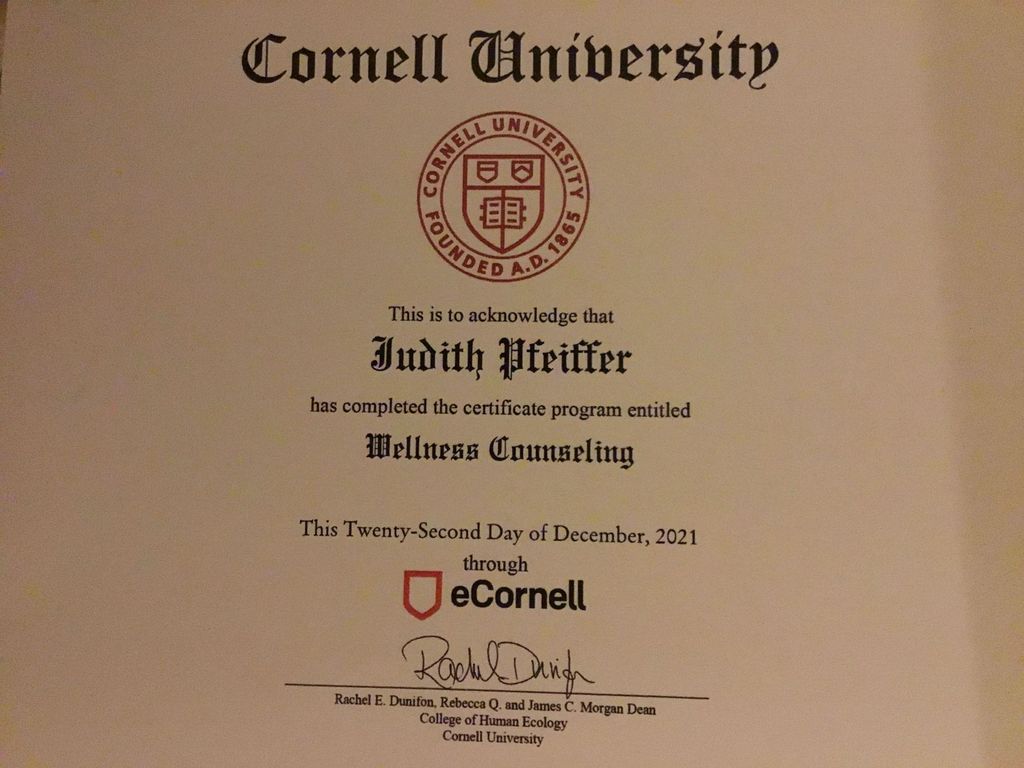 Wellness Coach Certification 