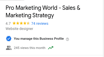 Google Reviews Pro Marketing World
