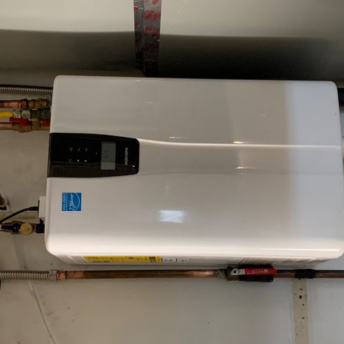 Moved into a home with a water heater that was not