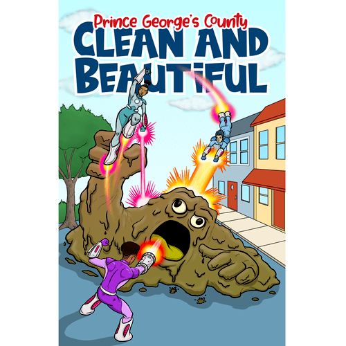 "Clean and Beautiful" - Anti-Litter Campaign, Prin