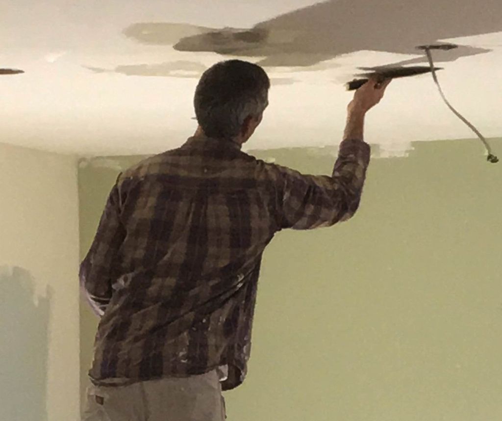 re-texturing after popcorn removal