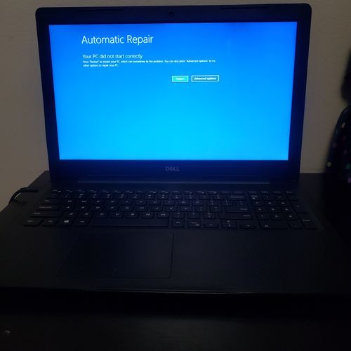 Broken Laptop Screen after