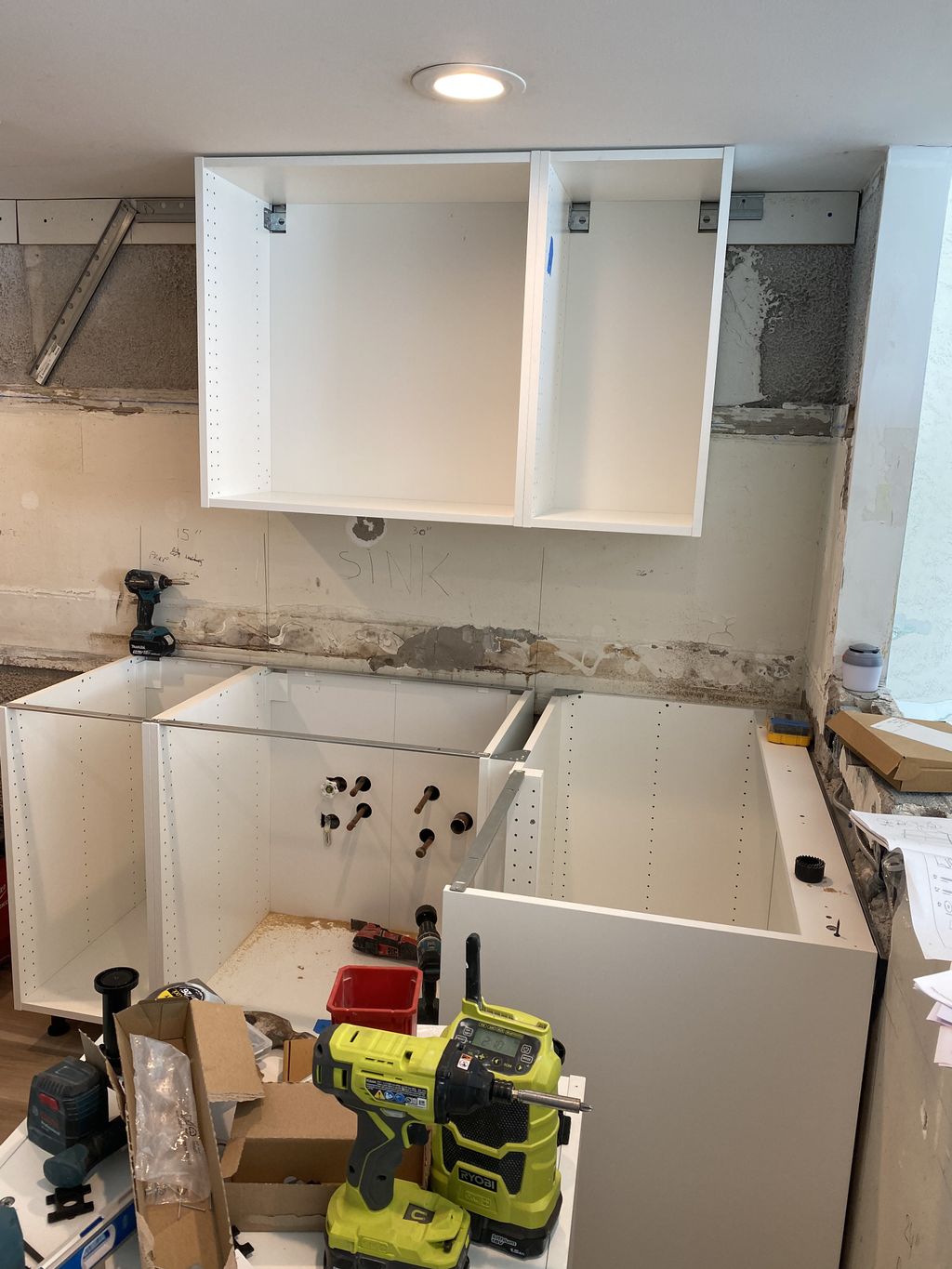 Cabinet Installation