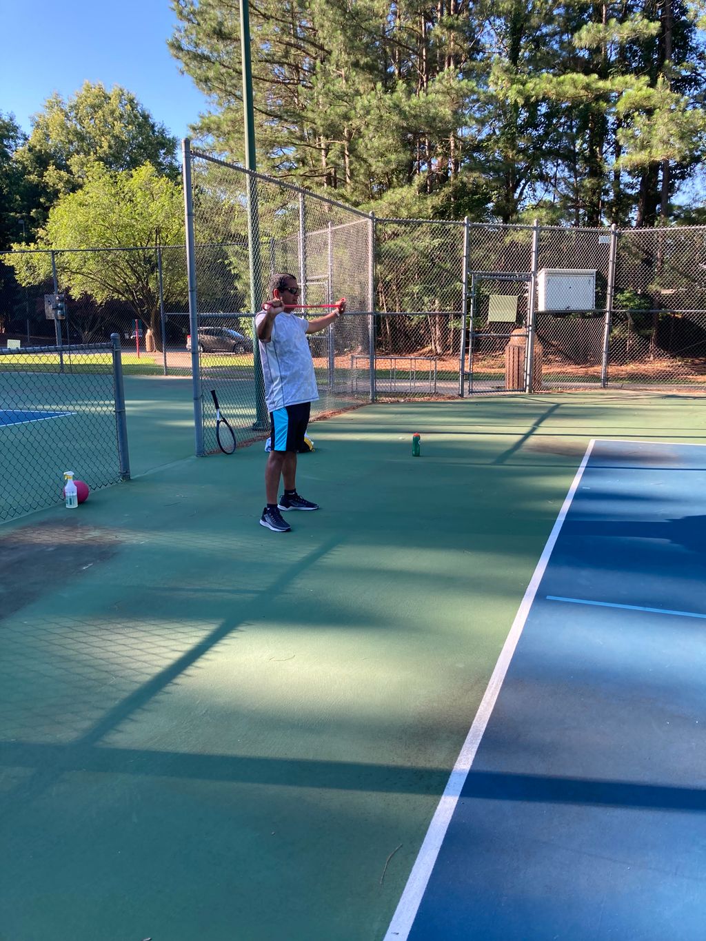 I love to train clients for/with specific sports, 