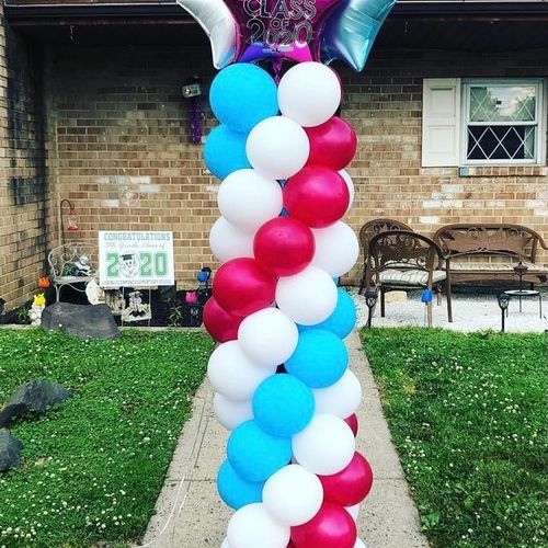 Needed a balloon column for my niece’s graduation 