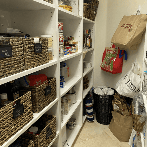 Pantry After - Baskets