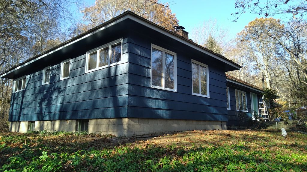 After - exterior paint job