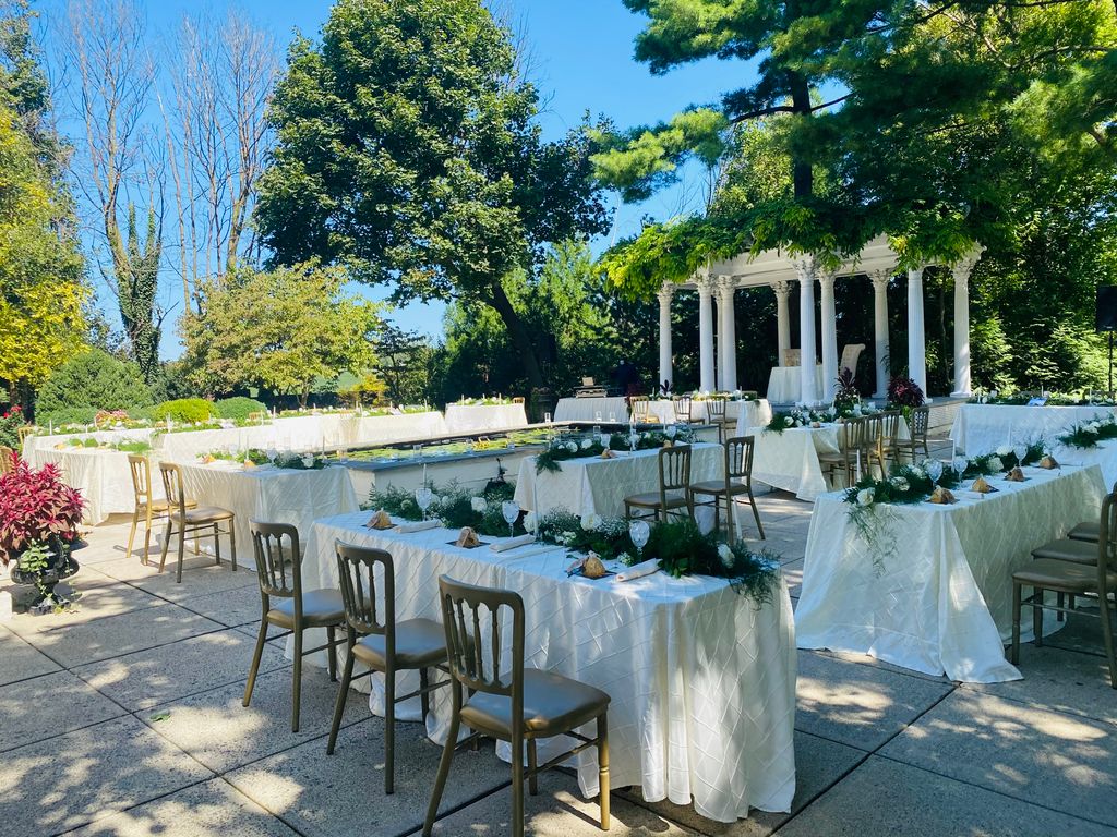 Garden Wedding Reception