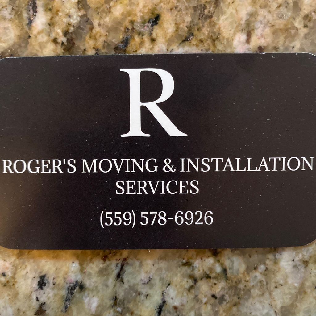 Rogers moving and installation