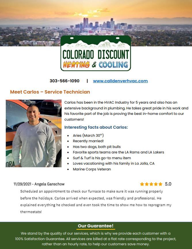 Meet Carlos! - Service Technician