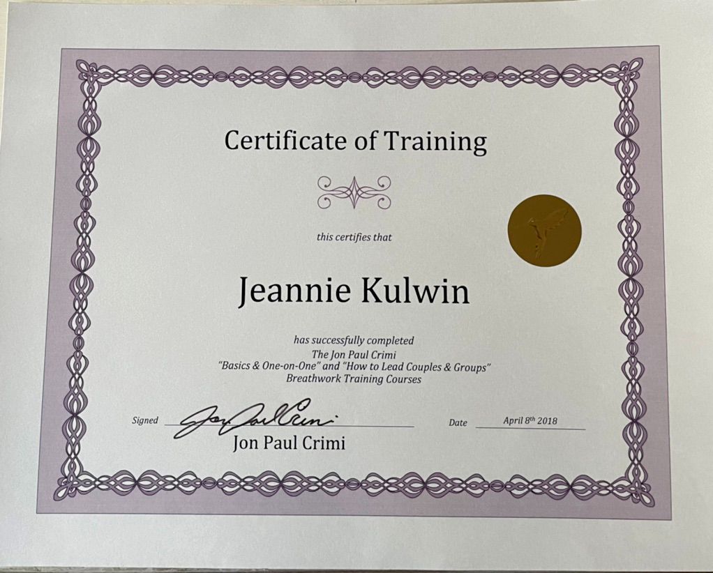 Breathwork Facilitator Certification