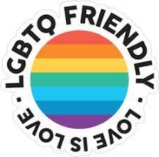LGBTQ+ Friendly--Love is Love!