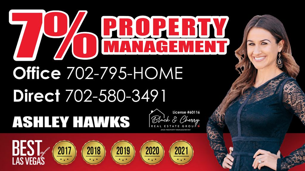 7% Property Management - Best of Las Vegas 5+ Year