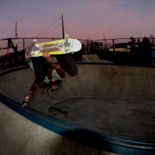 Had Mason take some pictures of a skate session fo