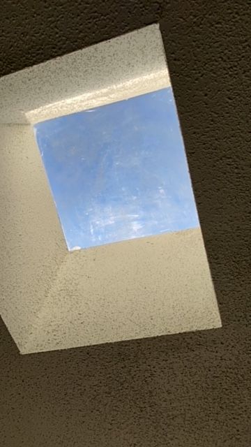 Before Plastic Skylight