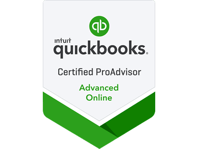 We are a QuickBooks Certified Advance Pro Advisor