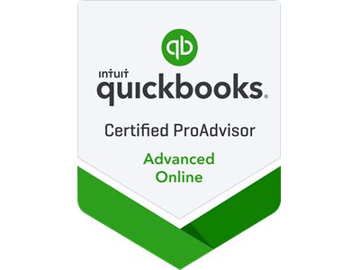 We are a QuickBooks Certified Advance Pro Advisor