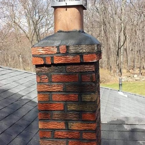 Neupaul Contracting chimney restoration
