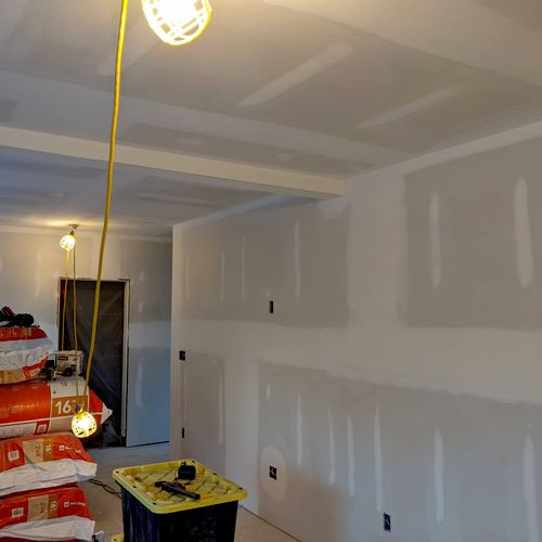 Dan and his crew did a great job with our drywall 