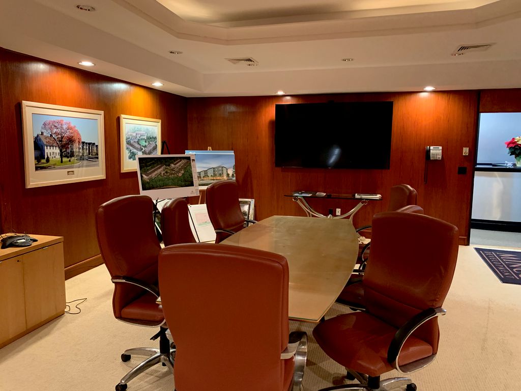 85" looks great! Confrence room