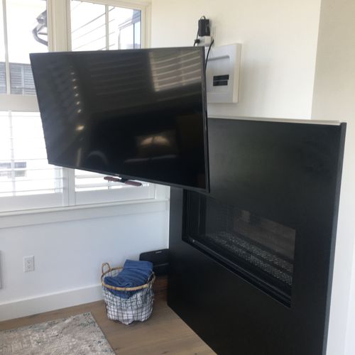 The most unique TV mount