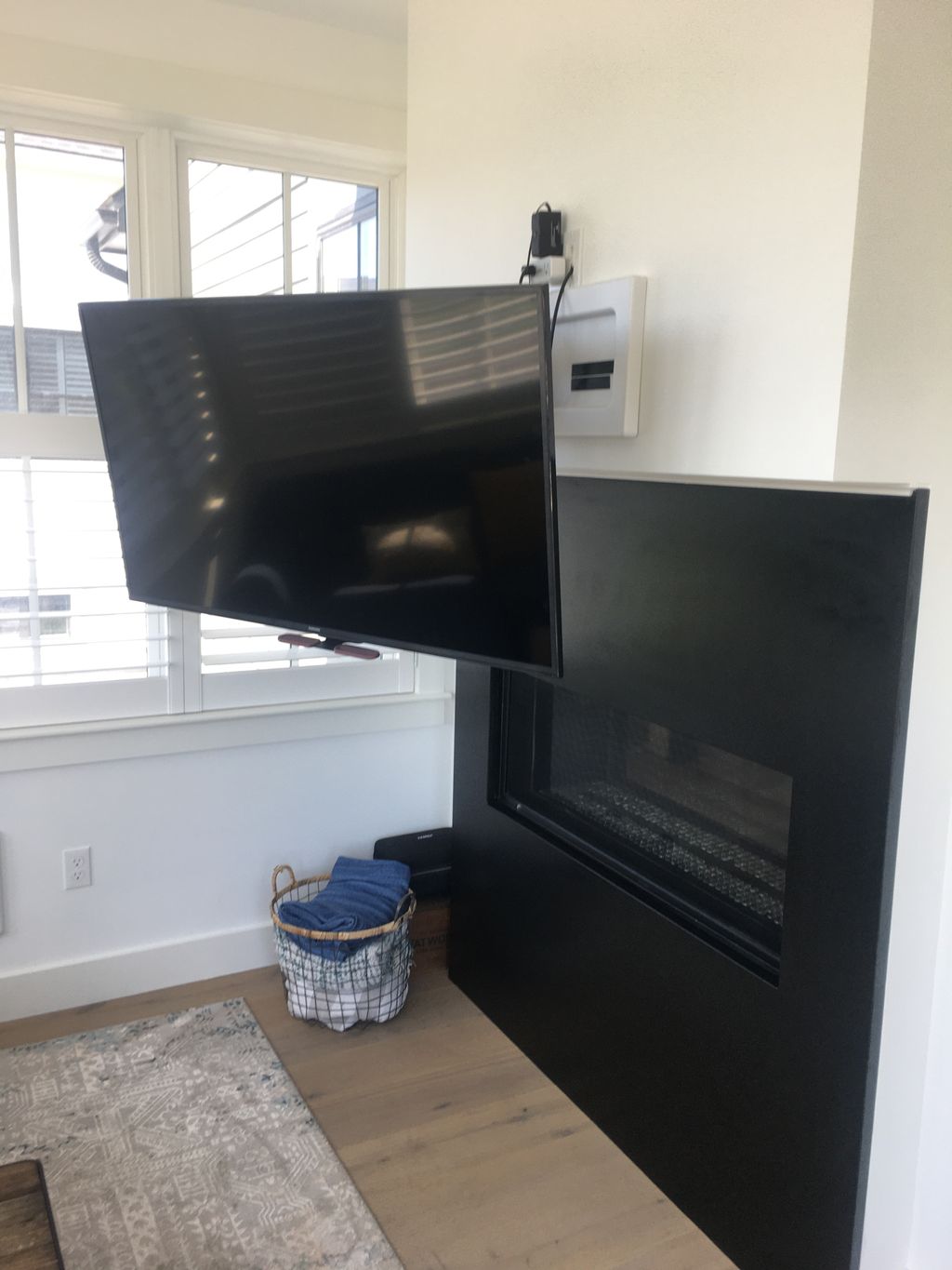 The most unique TV mount