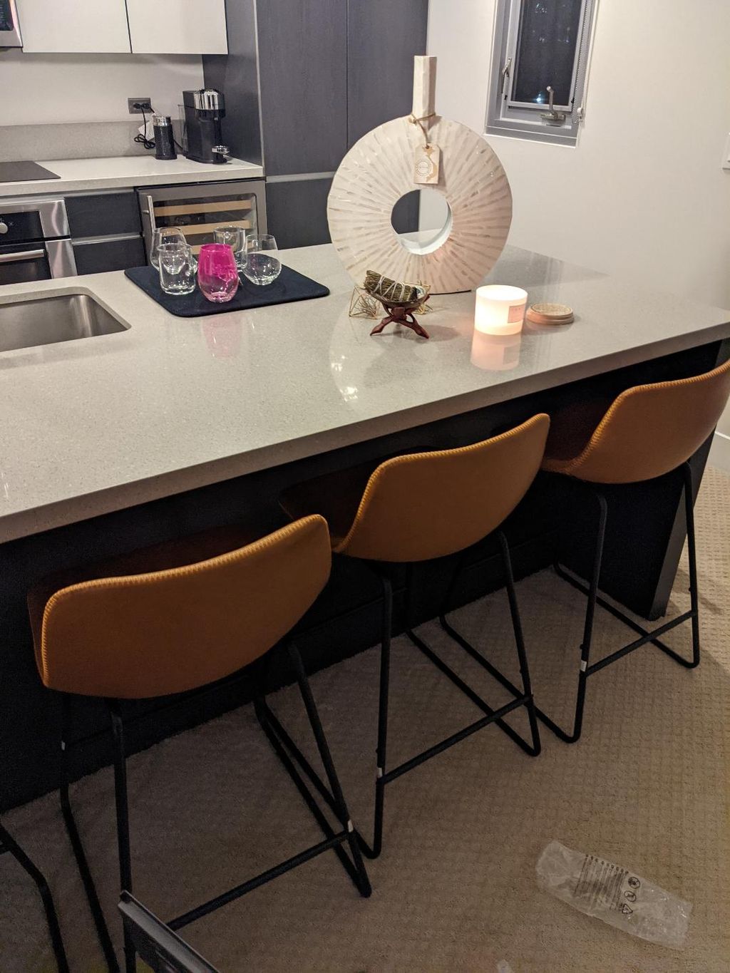 Assembled all counter chairs