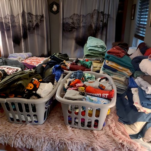 5 baskets of laundry? no problem! (after) 